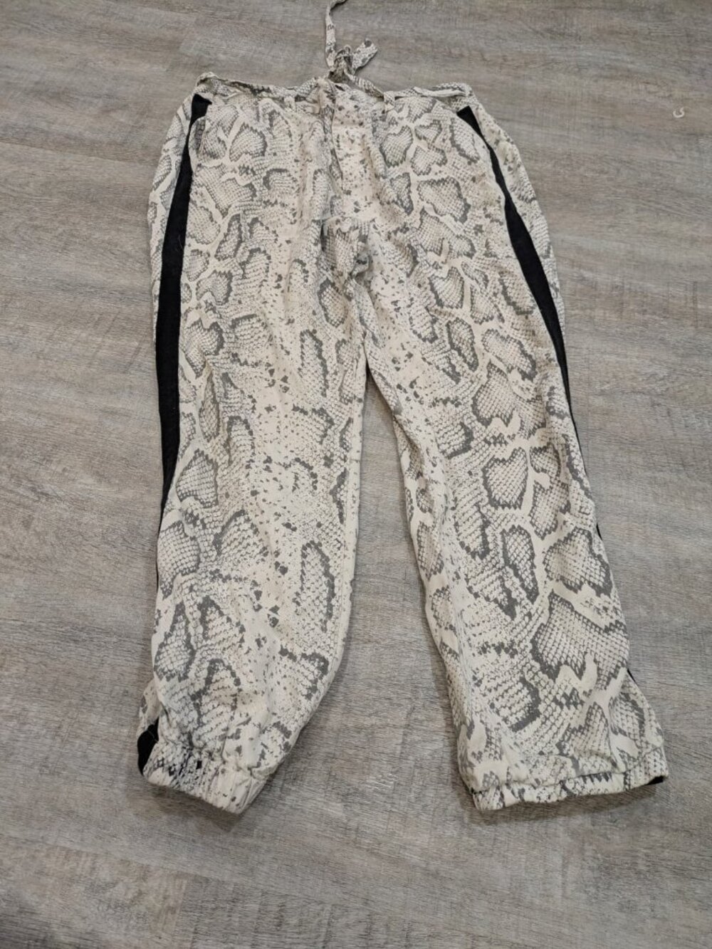Pam & Gela Snakeprint Jogger Pants Womens